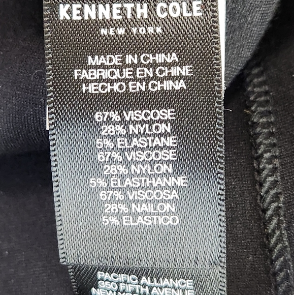 Kenneth Cole New York Black & White Dress size Large - Picture 11 of 16